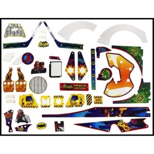 beatmania 筐体パネル2枚セット TROOPERS Lincle 803-5000-I0_803-5000-I2 Batman '66 Premium/LE Playfield Plastic Set